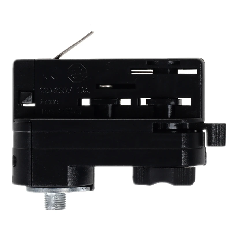 Wholesale 4 Wires 3 Circuits Spotlight Led Track Adapter Connect spotLight PC Modern COB TRACK Lights PC + Copper X Track