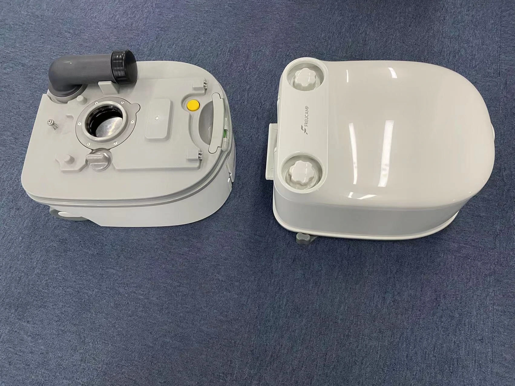 FREUCAMP-SANJO Portable Toilet plastic 3J-W5002-S Flush-water tank waste-holding tank RV Caravan Trailer