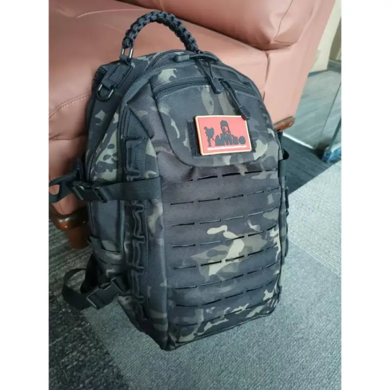 OEM Customized wholesale Outdoor Tactical Camping Hunting Bags 1000D Nylon Waterproof Hiking Backpack For Men