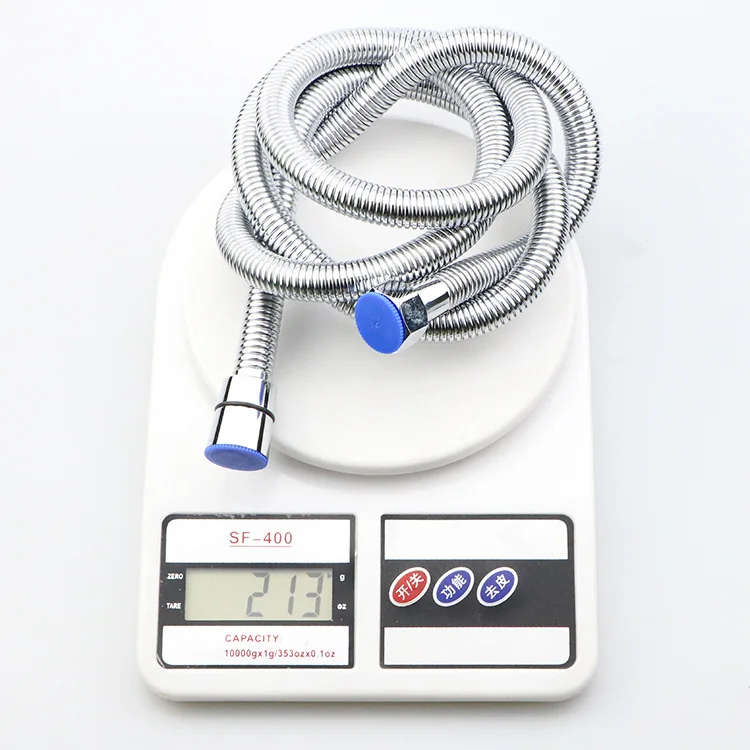 Black paint stainless steel shower head encryption shower tube copper cap 4 points shower hose