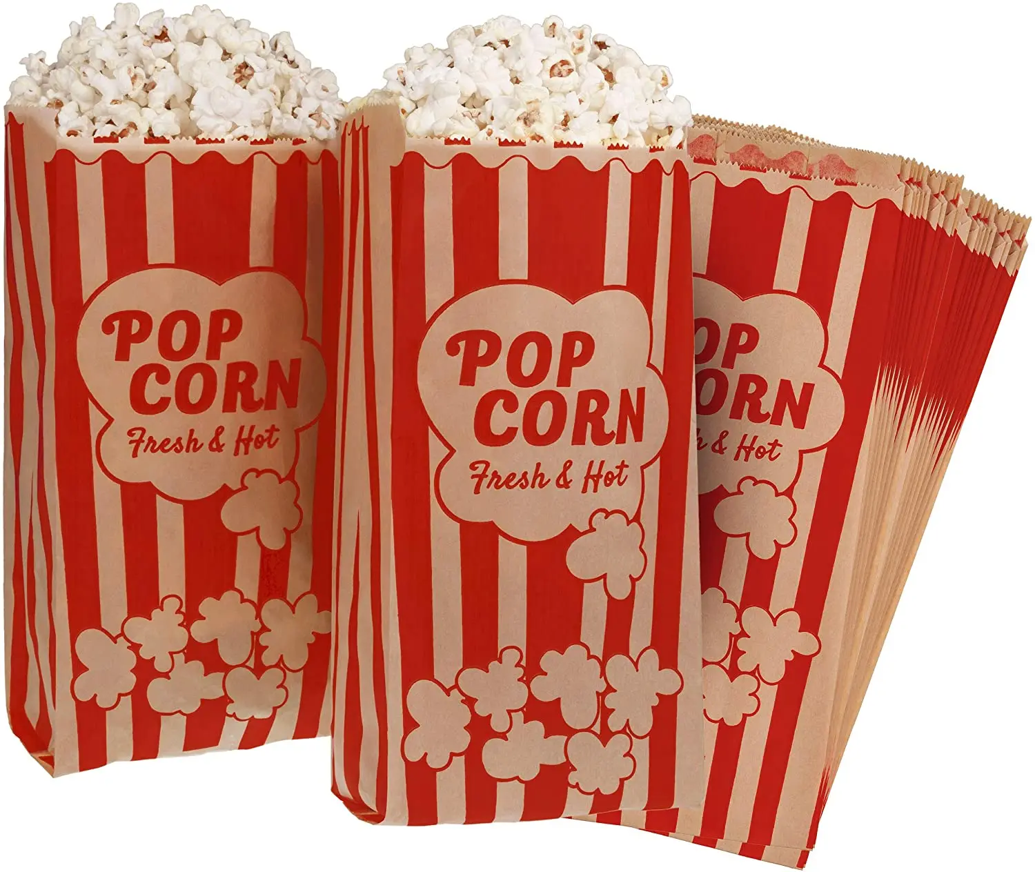 
Food greaseproof paper biodegradable microwave popcorn bling packing bag with reflecting film 