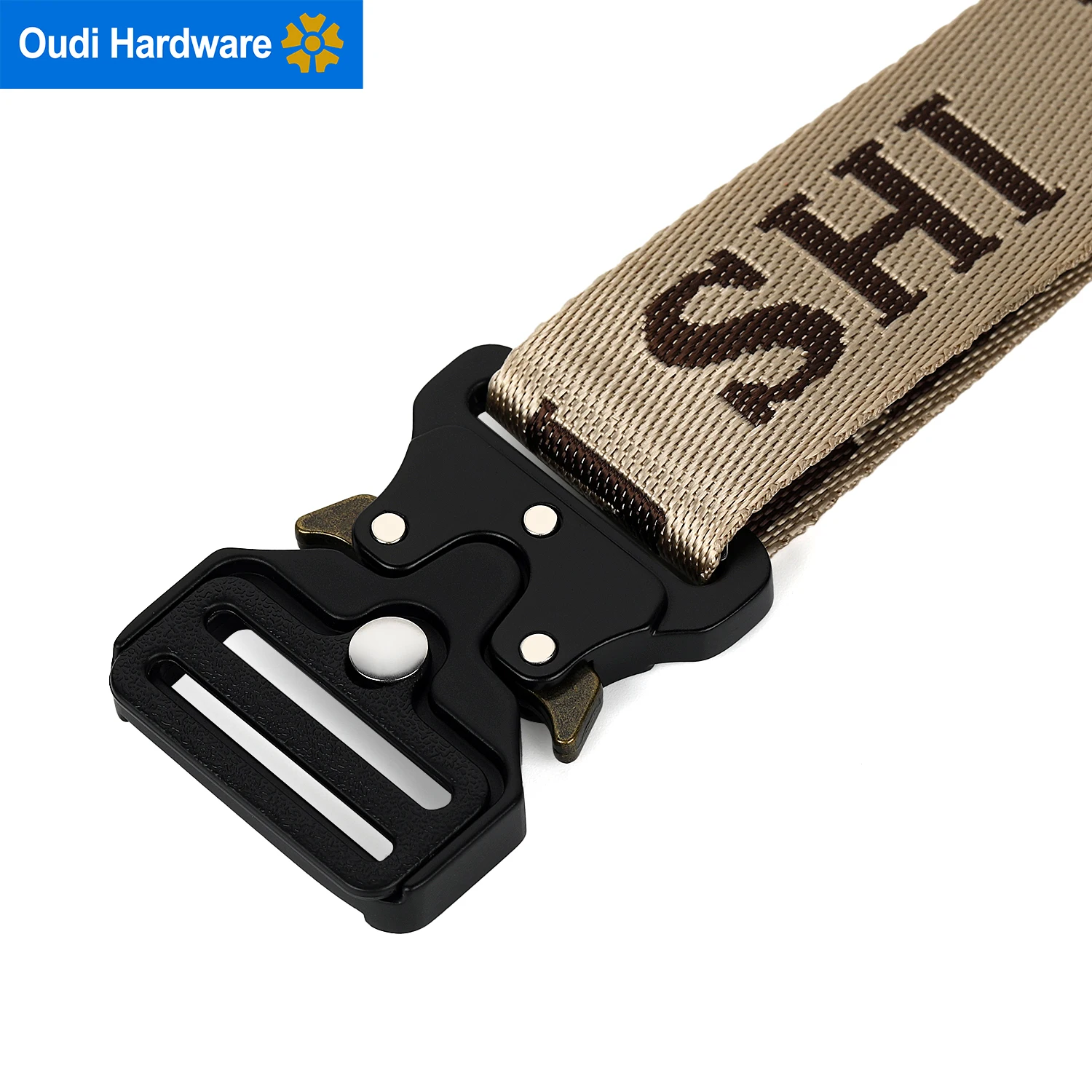 Metal Buckle Dual Adjustable Tactical Belt Buckle 1 inch 25mm Heavy Duty Belt Buckle