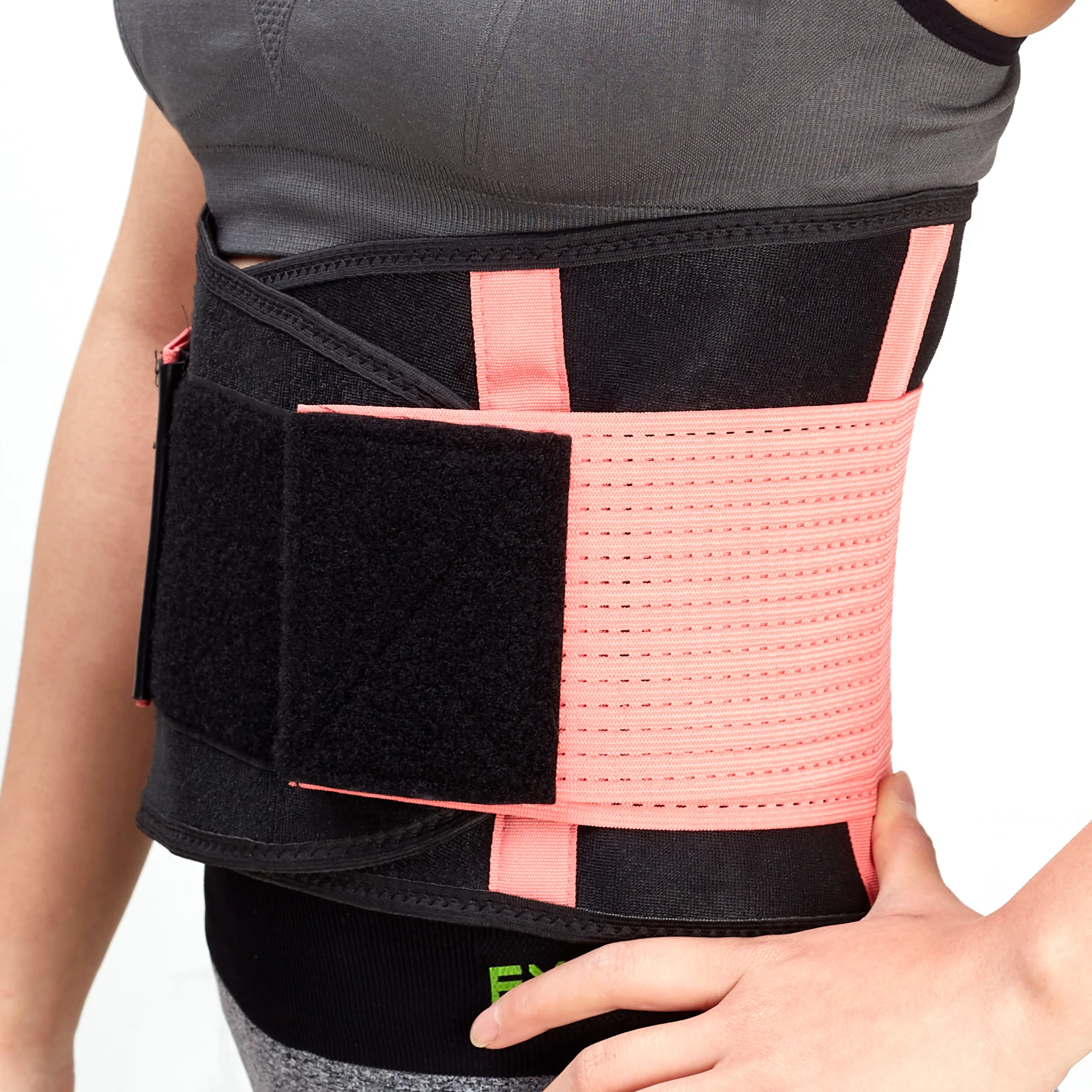 hot selling premium magnetic lower back waist trainer belt safety waist brace medical waist support