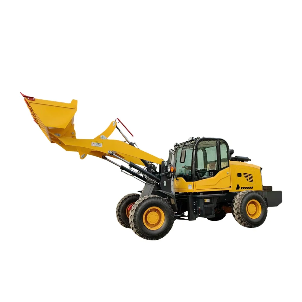 Factory Cheap Micro New Shovel Payloader China Agriculture Articulated Small Compact Farm Garden Front End mini wheel Loader