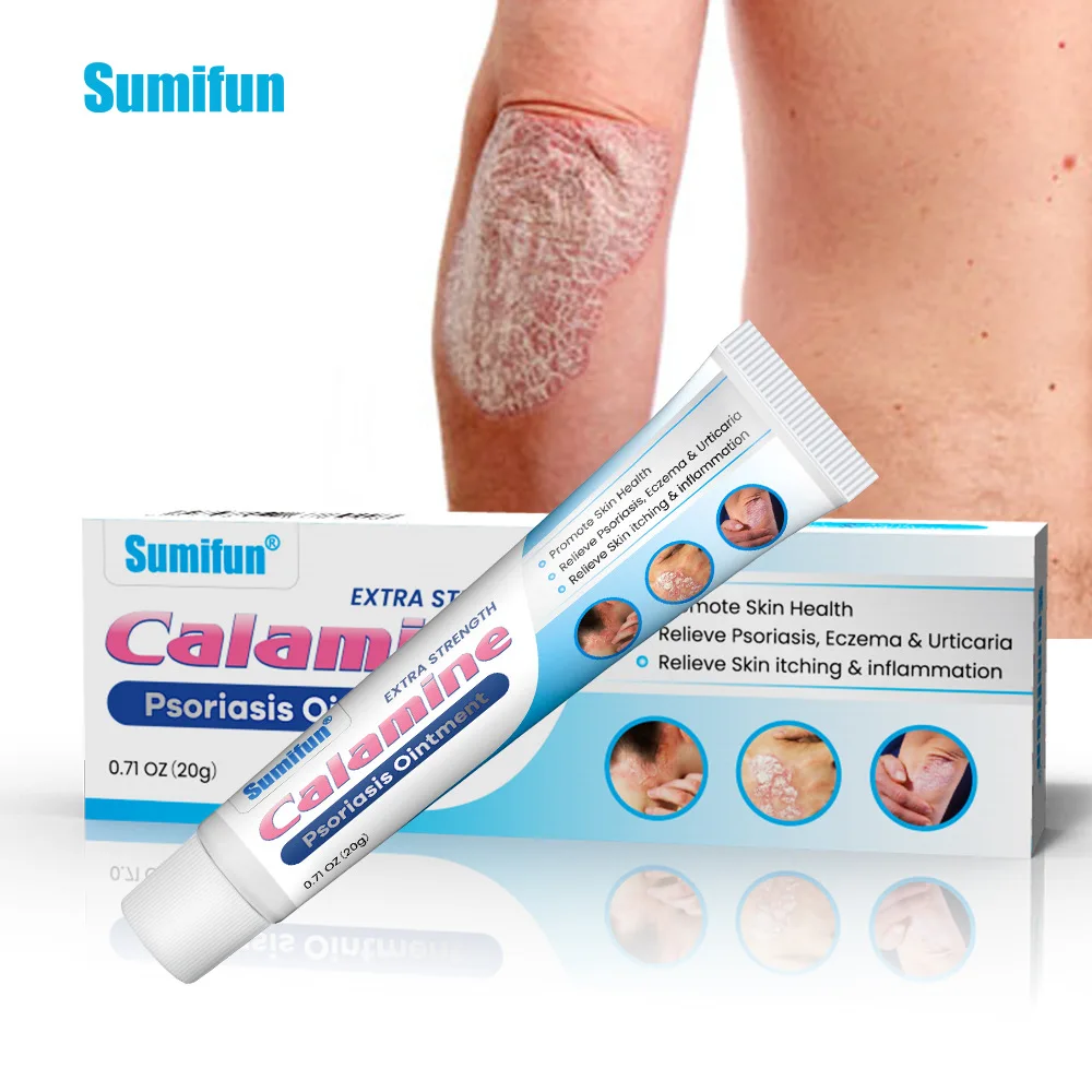 Skin Psoriasis Cream Dermatitis Eczema Ointment Treatment Natural Herbal Psoriasis Cream 20g