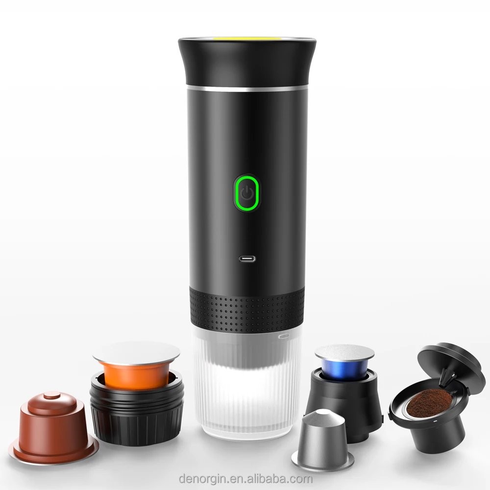 New Portable Espresso Machine Car Kitchen Mini Coffee Maker Outdoor Camping Travel Automatic Espresso Machine
