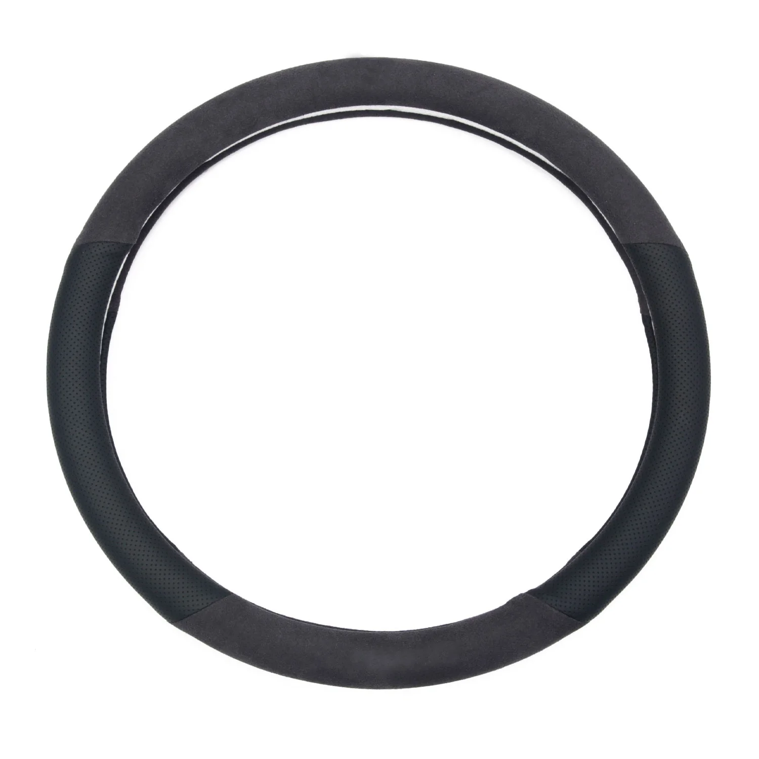 Car Steering Wheel Cover, Soft and Brief Auto Parts Fit for Tesla Model 3 and Y