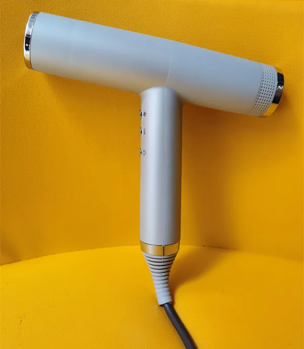 2022 New Arrival T Design Strong Power Leafless Hair Dryer BLDC Motor Slim Smart Hair Blow Dryer