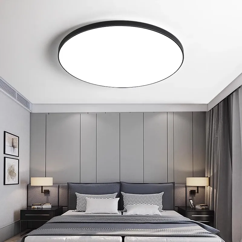 High Quality ABS PVC Circular Surface Installation 18w 24w 48w LED Ultra-thin Panel Light Ceiling Light