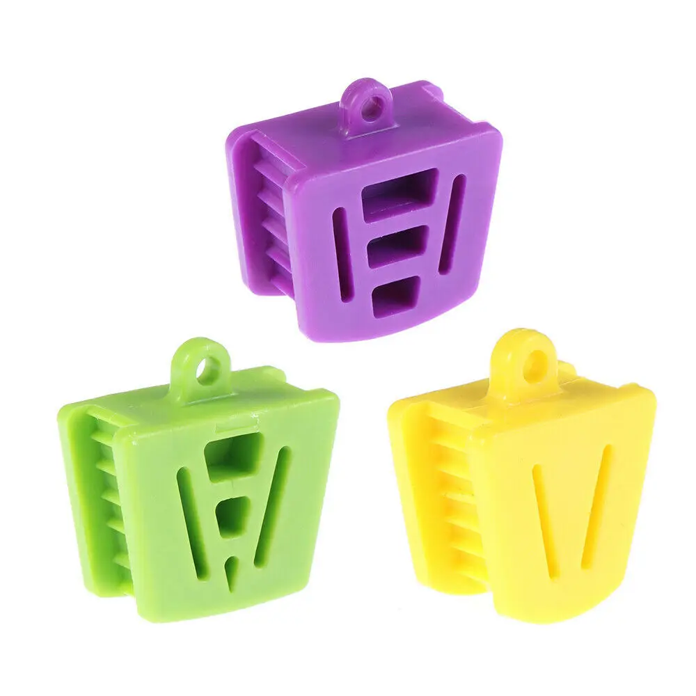 3Pcs/Set Dental Silicone Autoclavable Occlusal Pad Bite Block  Rubber Opener Retractor Orthodontic Mouth Opener Impression Kit