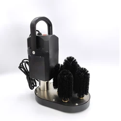 Kitchen Accessories Restaurant 5 brush Countertop Commercial Automatic Bottle Cup Washing Machine Electric Bar mini Glass Washer