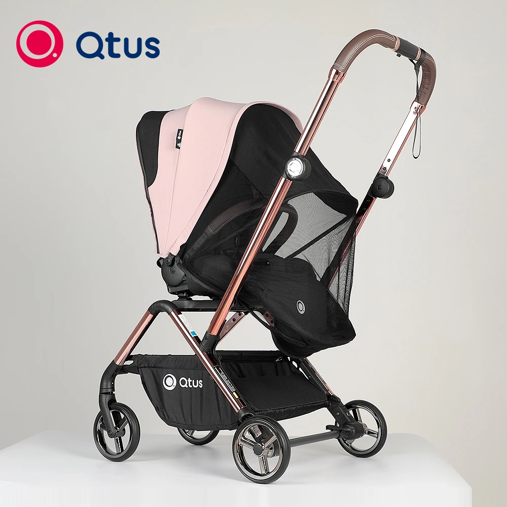 QTUS Owl 360 Rotation Kinderwagen Luxury Style Baby Pram All Terrain Premium Folding Stroller European Market EN1888 Approved