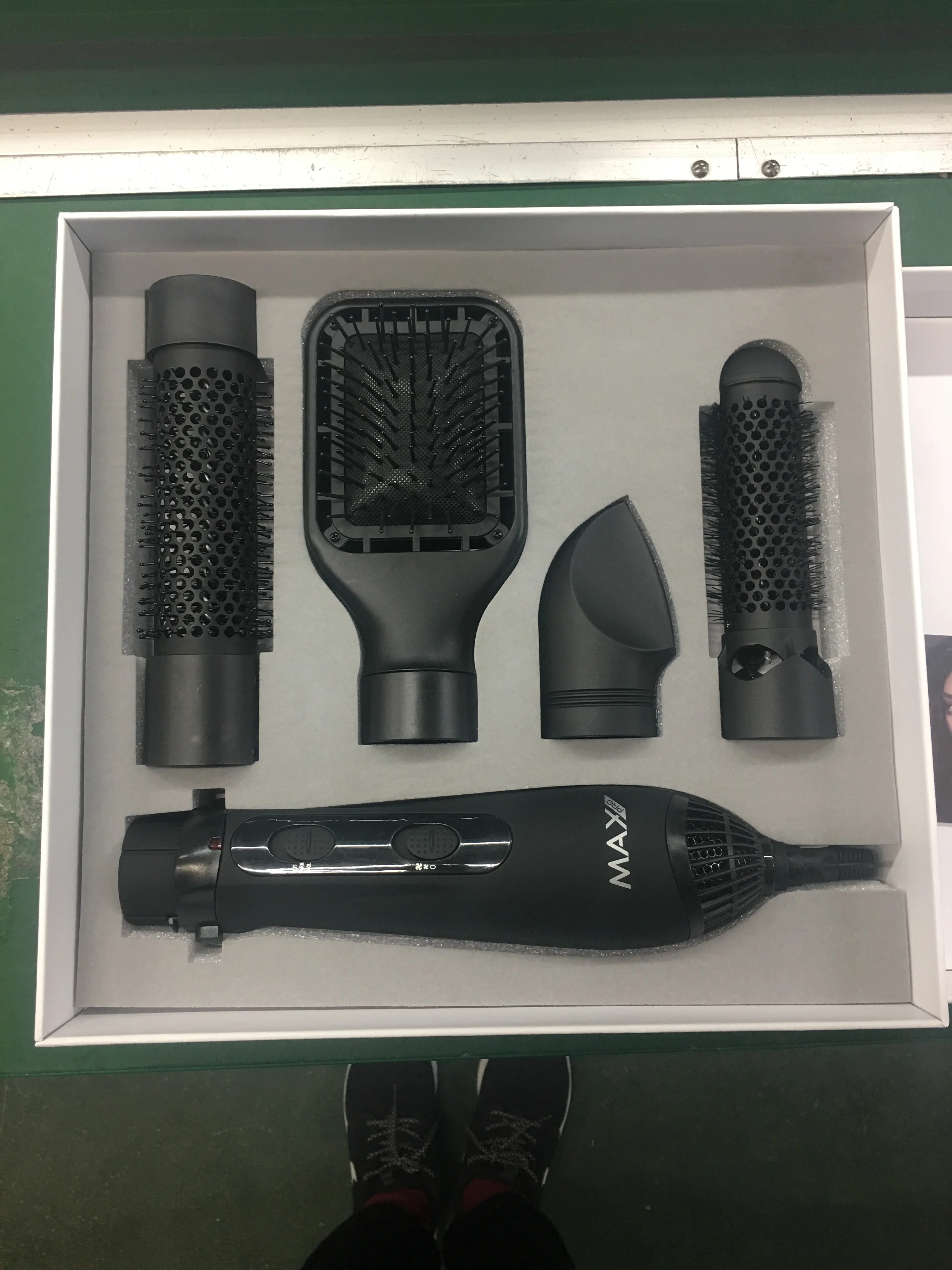  HANA 1200W электрическая щетка для волос многофункциональный Электрический ABS горячий воздух