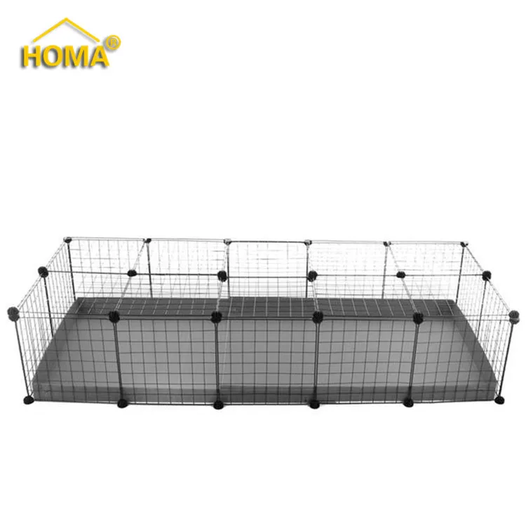 Portable metal wire Grid Rabbit Cages