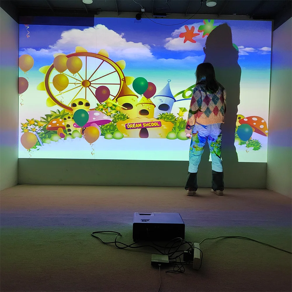 Defilabs Android Version High Technology Holographic Display Immersive Projector Interactive Floor Projection Advertising