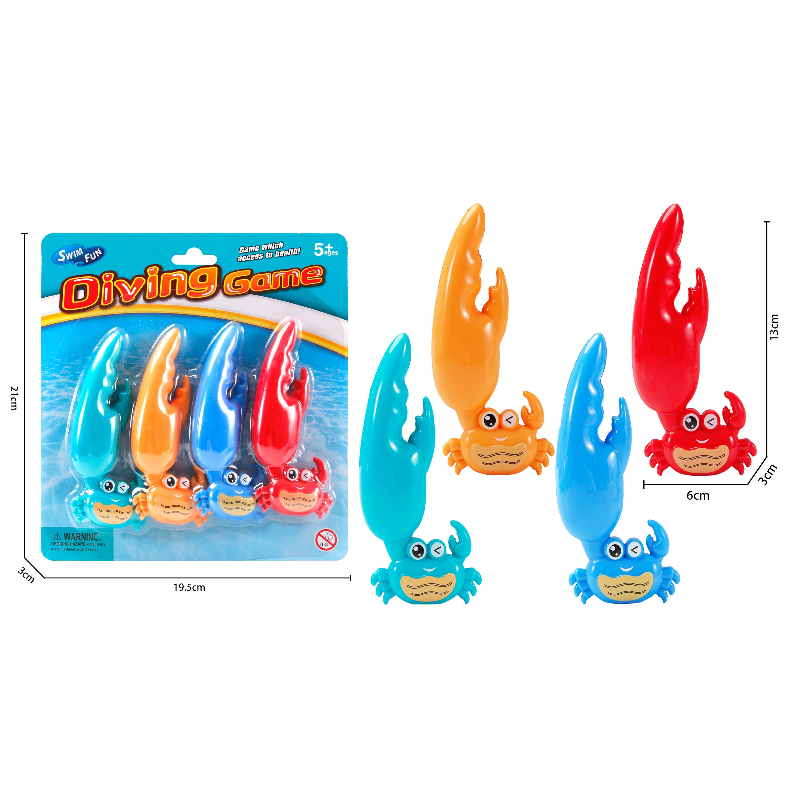 Factory Direct Kids Swim Shark Jellyfish Dive Training Pool Play Water Outdoor Underwater Interactive Summer Kids Toys