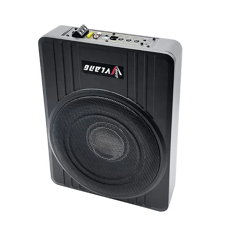 GELONG Car Audio 8 inch 10 inch mono high power ultra thin subwoofer source factory manufactured