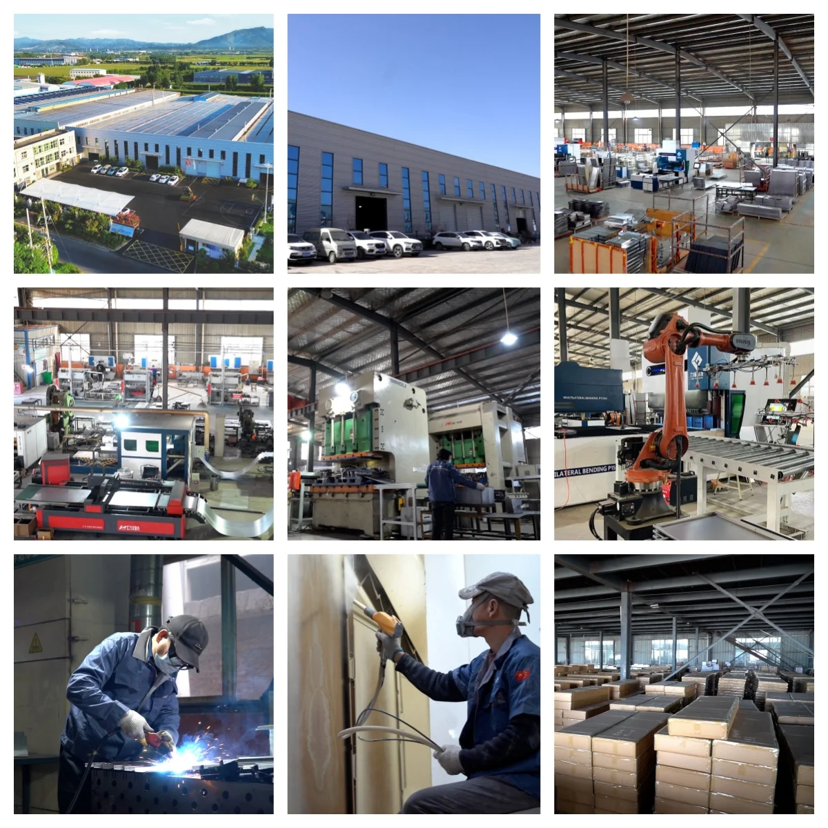 4 Door TV Stand Cabinets Floor Standing Modern TV Stand Furniture Living Room Low Metal Cabinet Storage Metal TV Rack Cabinet