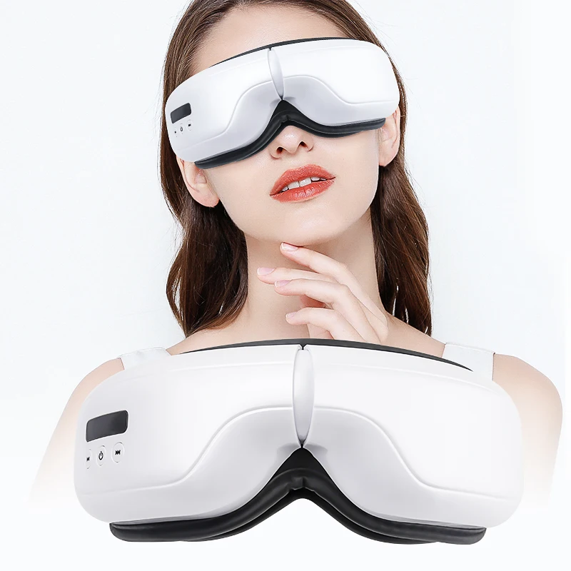 Massage Vibration With Electric Care Heat Eyes Music Compression Air Bluetooth Hot Smart Eye Massager