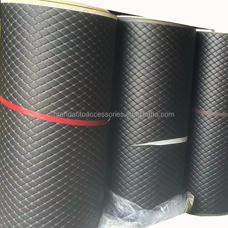 Factory Price 7D Car Mat Material Roll 5D Carpet Raw Material Car Accessories Eva Xpe Leather Material