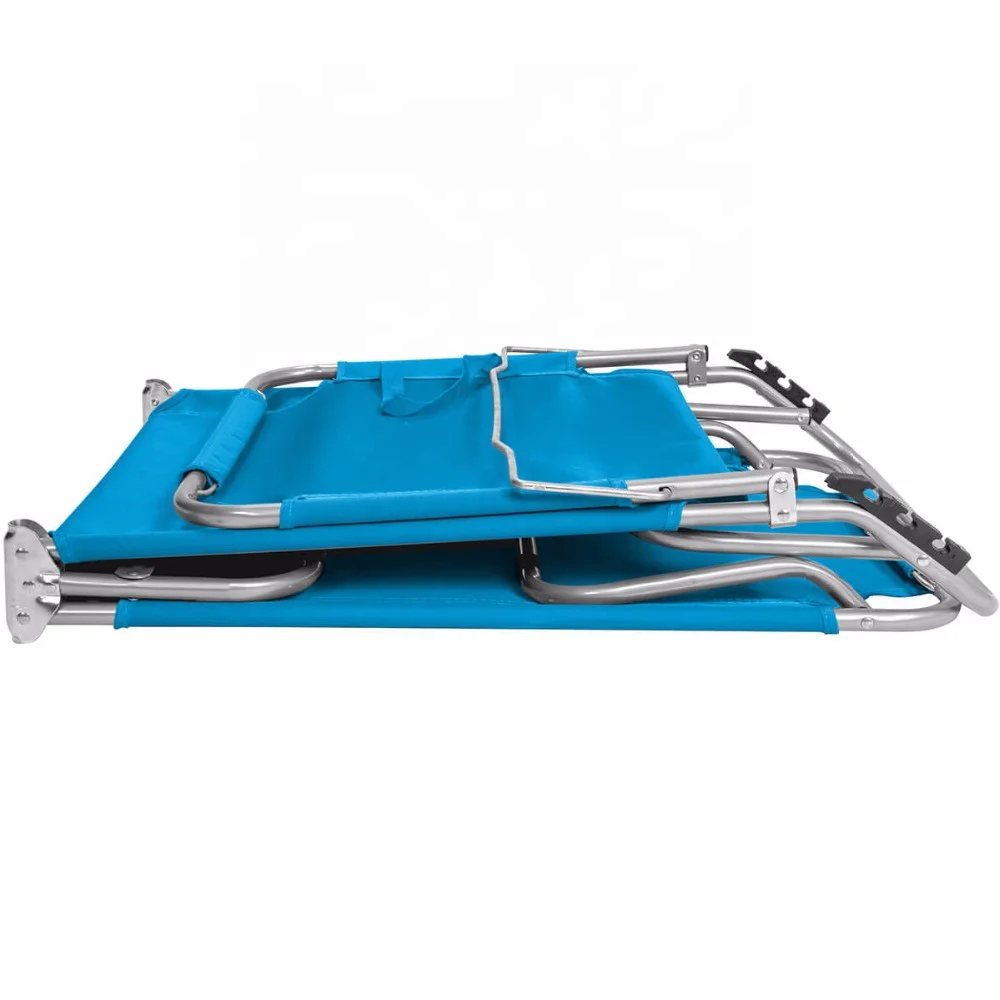 Outdoor Sun Lounger Lightweight Folding Beach Lounge Chair