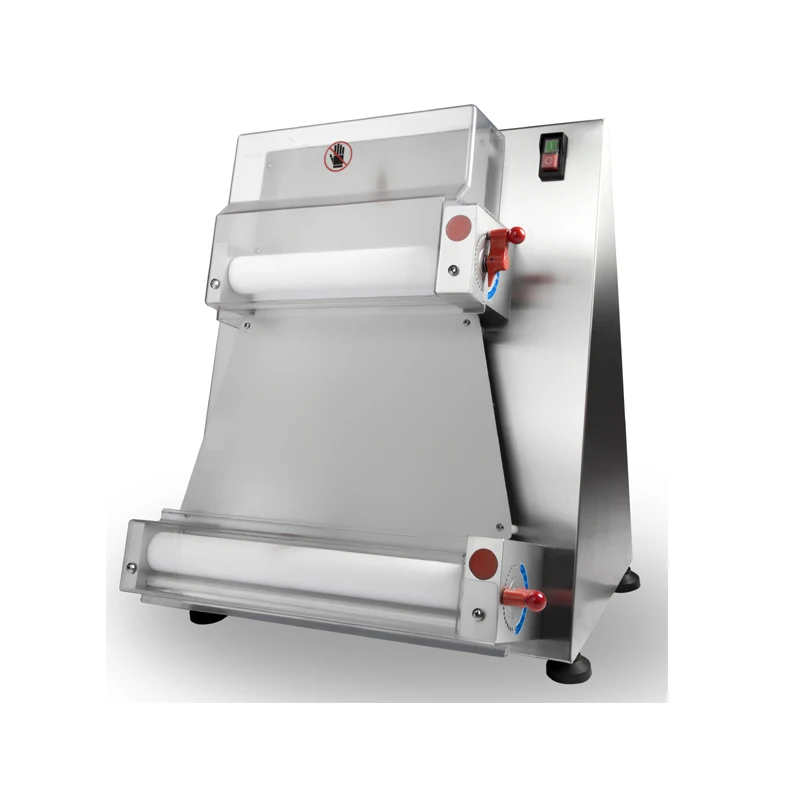 Industry Pizza Roller Sheeter Bakery Equipment Machinery Pizza Maker Automatic 18 Inch Pizza Dough Roller Sheeter
