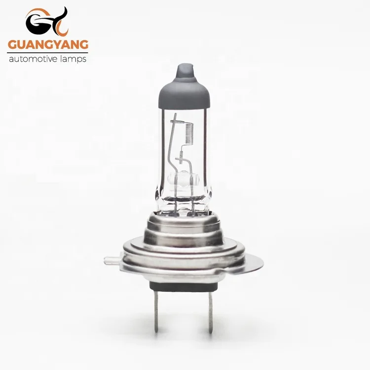 Manufacturer Car Halogen Bulbs H7 12V 100W PX26D Auto  Halogen H7 Quartz Glass Clear Auto Halogen Light Lamps H7 Clear