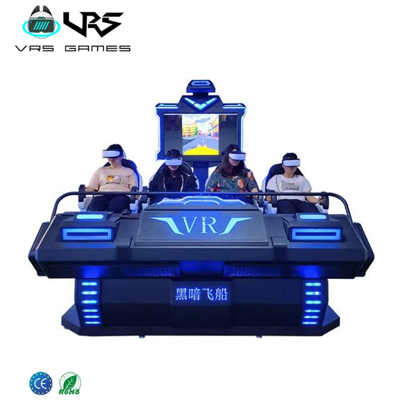 VR UFO spacecraft 3D movie virtual reality arcade maker 9D VR cinema Flying Theater