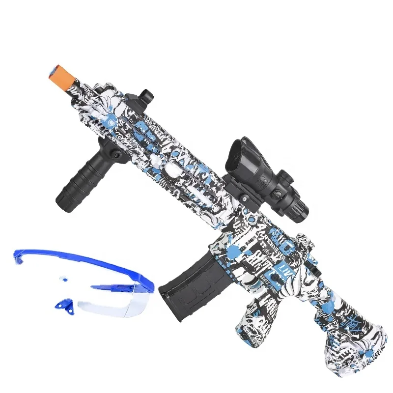 Wholesale Toy airsoft gun metal M416 Metal Electric Ball Pistol Water Bullet gun Plastic Water bullet Blaster Gun