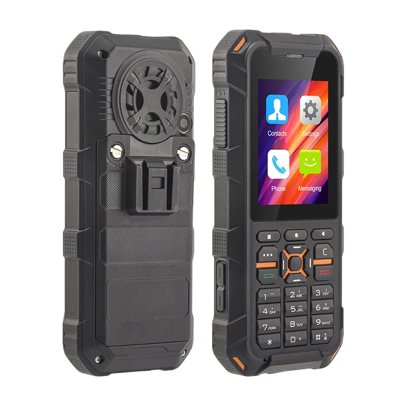 2.4 Inch Touch Screen UNIWA F20 Android Public Network Zello walkie talkie POC button Rugged Phone unlimited range walkie talkie