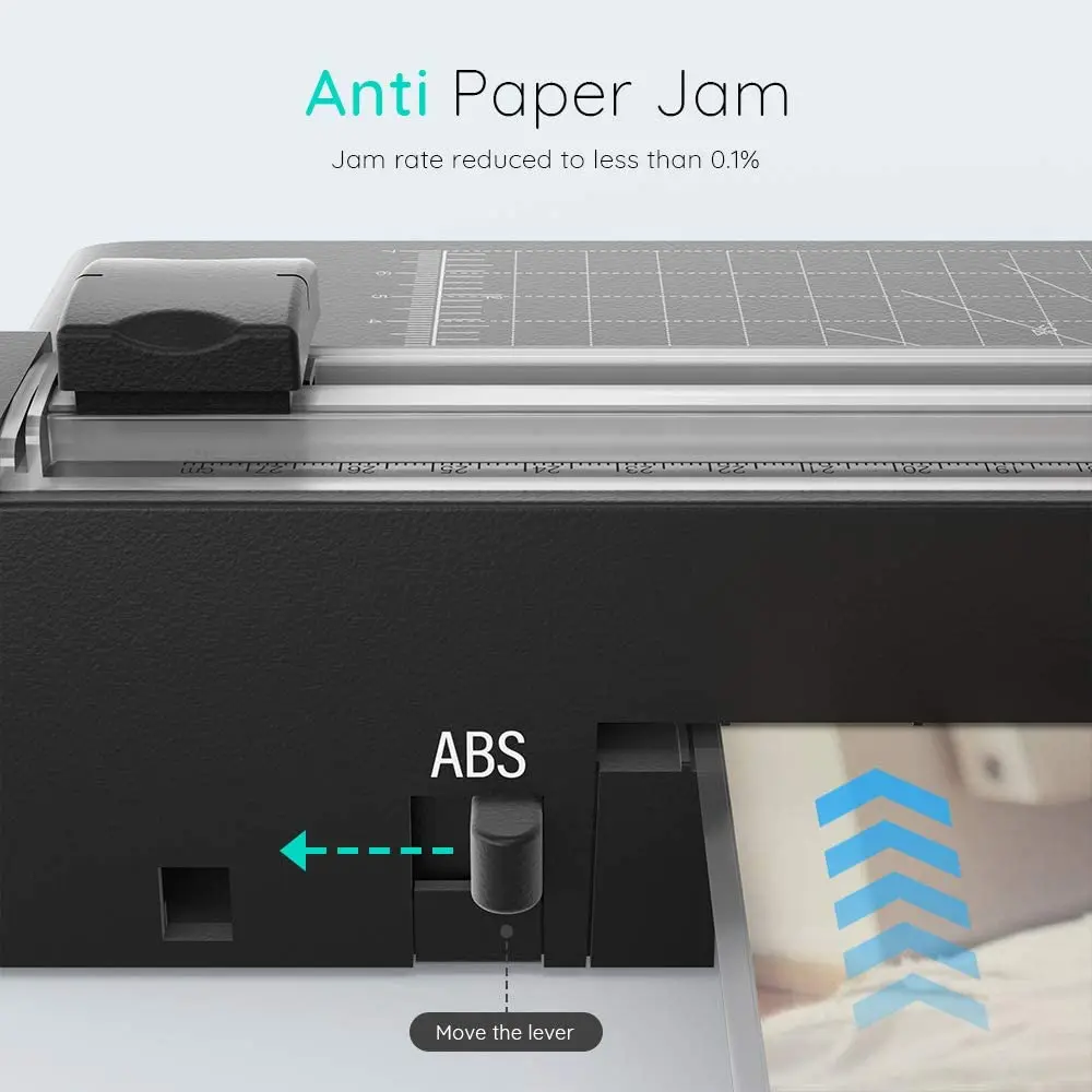 Multi Functional A4 Cold and Hot 9 Inch Automatic Laminating Laminator Machine with Cutting