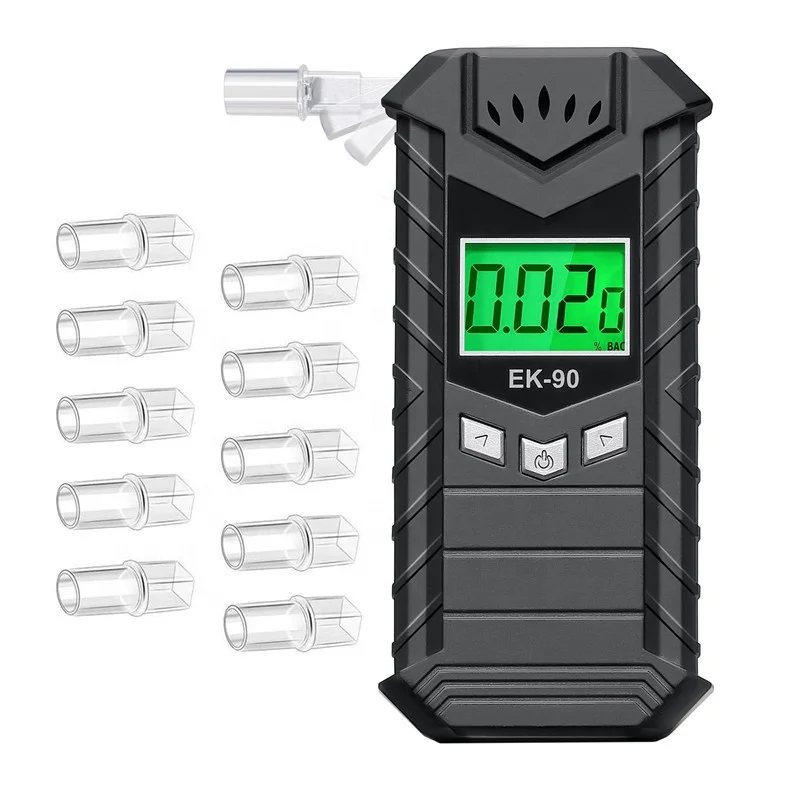 High Accurate Alcohol Checker with LCD Digital Display Bulk Orders Available Alcohol Breathalyzer