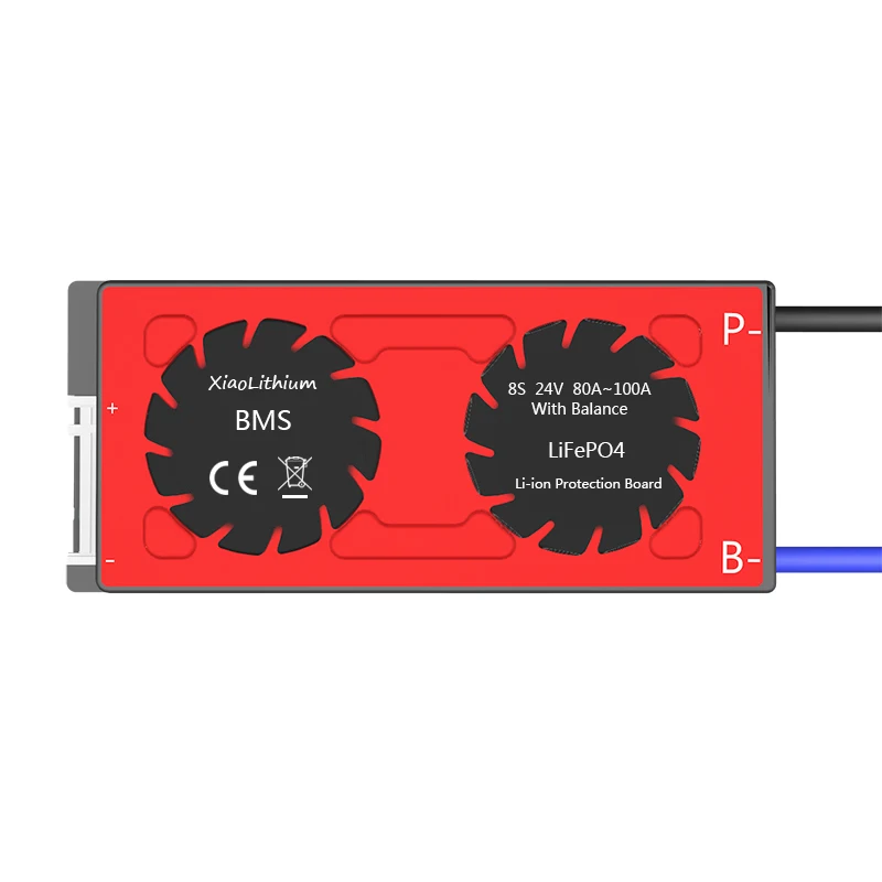 Daly Bms электрический скутер Lipo Ev аккумуляторная батарея 8S 24V 80A 100A система управления