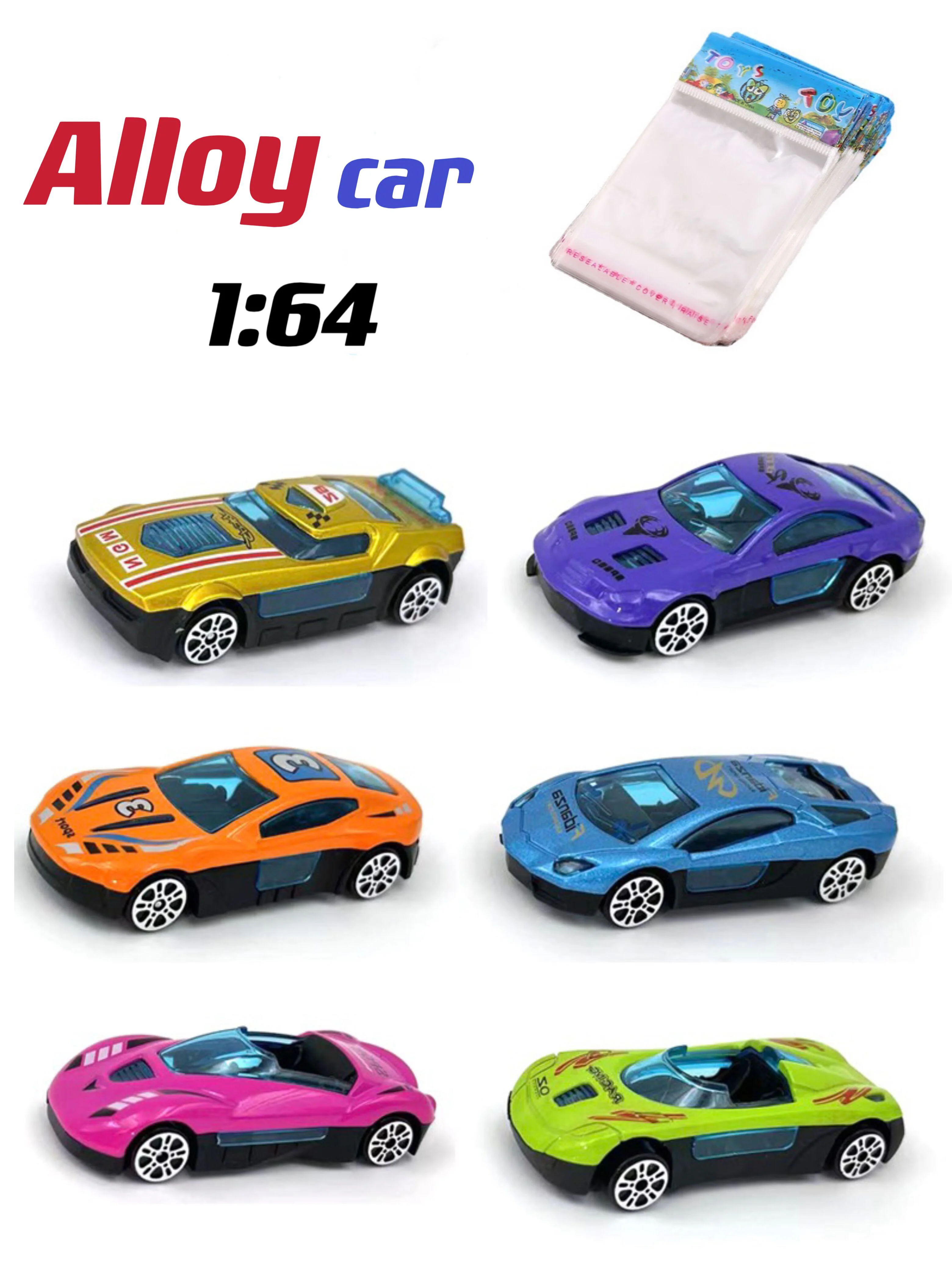 Мини-Стиль 1:64 раздвижной металлический спортивный автомобиль набор игрушек литая модель автомобиля логотип дешевые рекламные игрушки для ребенка подарок Juguetes