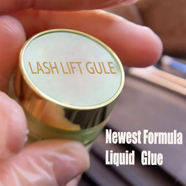 Strong Lash Lift liquid Glue Eyelash Perm Water based Brow Lamination Adhesive Odor free & Latex Free Keep Lash and Brow Stable