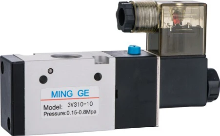 3V110-06 12/24/110/220/380V 2 Position 3 Way Solenoid Valve Normally Close or Normally Open Pneumatic Solenoid Valve
