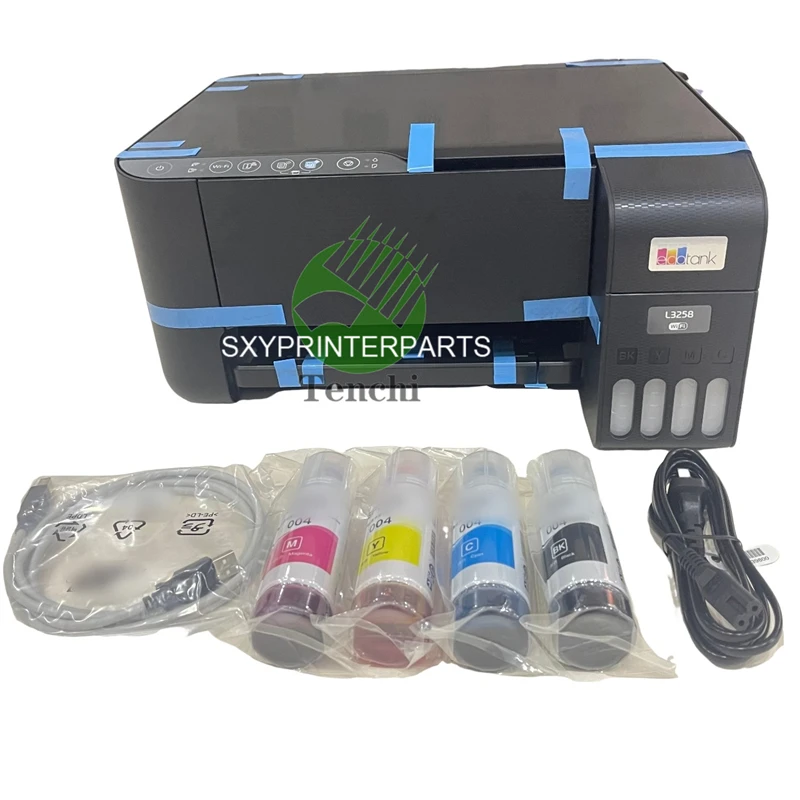 Новый оригинальный Многофункциональный принтер для принтера Epson EcoTank L3258 все-в-одном чернильном резервуаре
