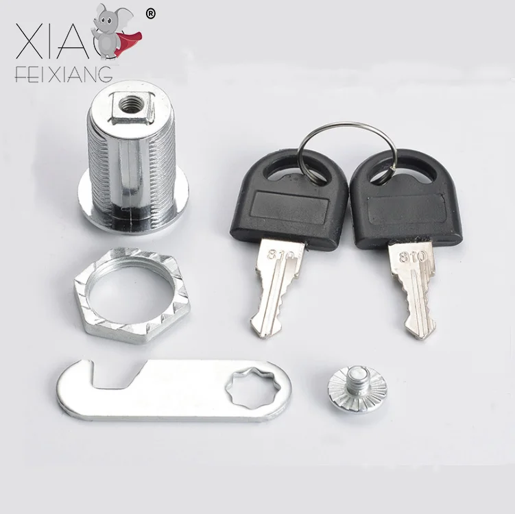 Advanced furniture zinc alloy  iron material  hex cylindrical wardrobes file drawer smart lock