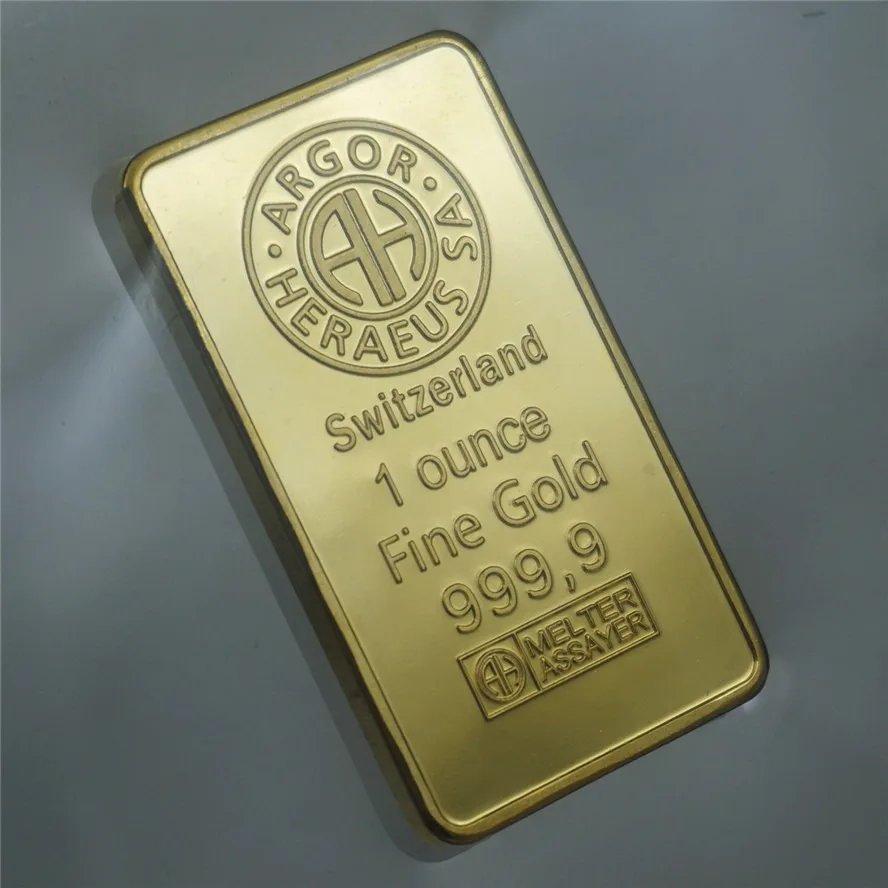 Manufacturer bulk 1 oz Switzerland souvenir coin accept custom bullion bar square gold coin