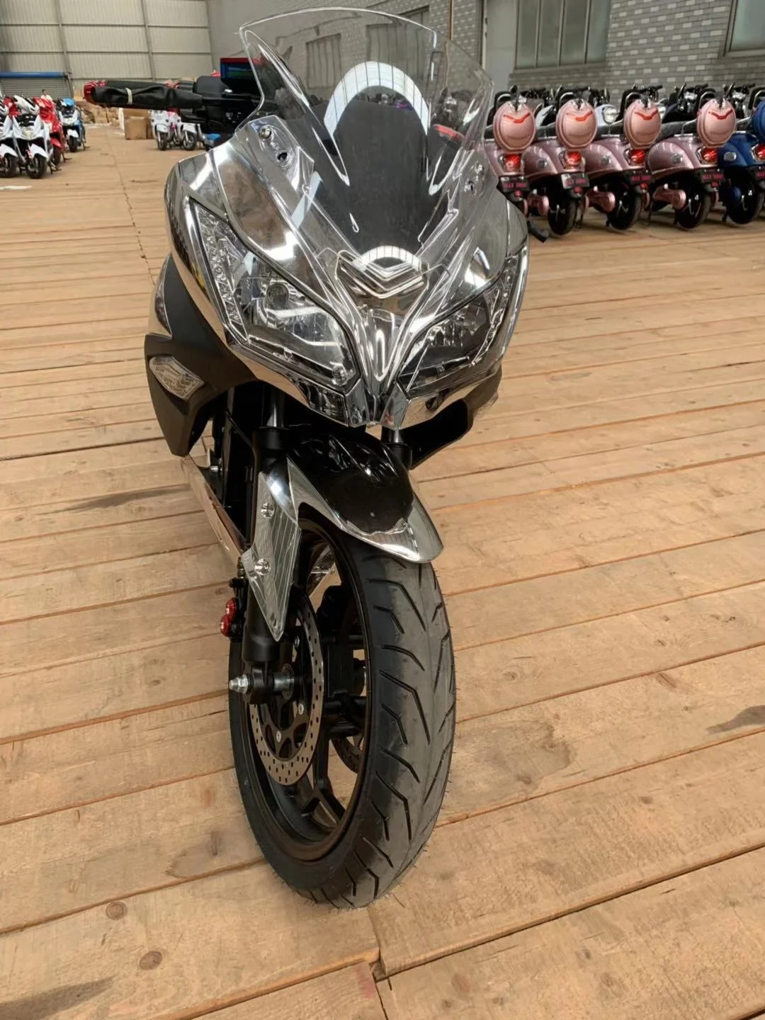 Electroplating Style 5000w Cheap Racing Electric Motorcycles