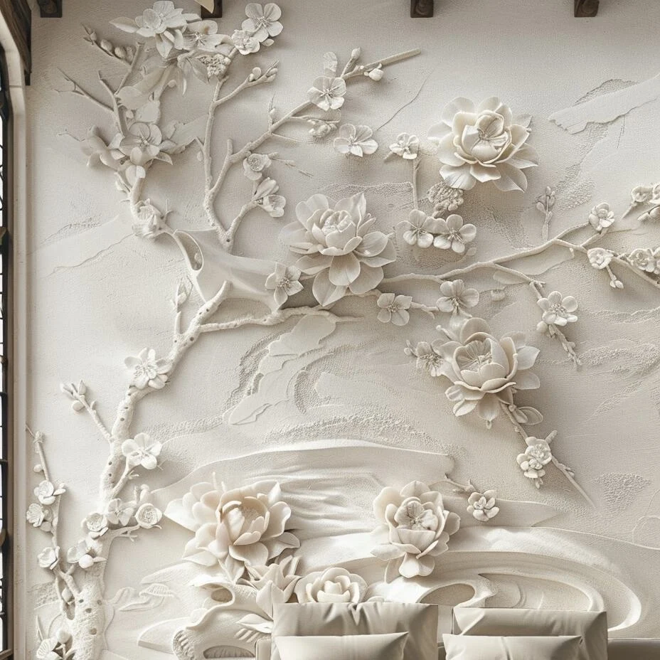 Wall painting sandstone high-grade stone fiberglass relief professional design pattern