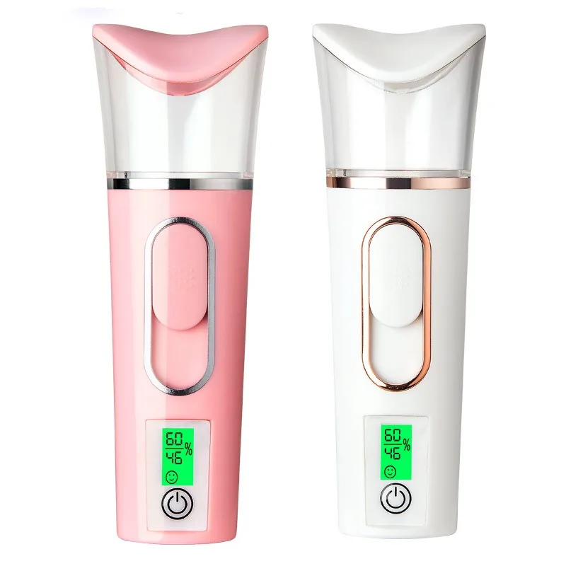 Portable Nano Mist Sprayer Atomization Eyelash Extensions Steamer Handy Nano Mister ith Skin Analyzer Moisture Tester