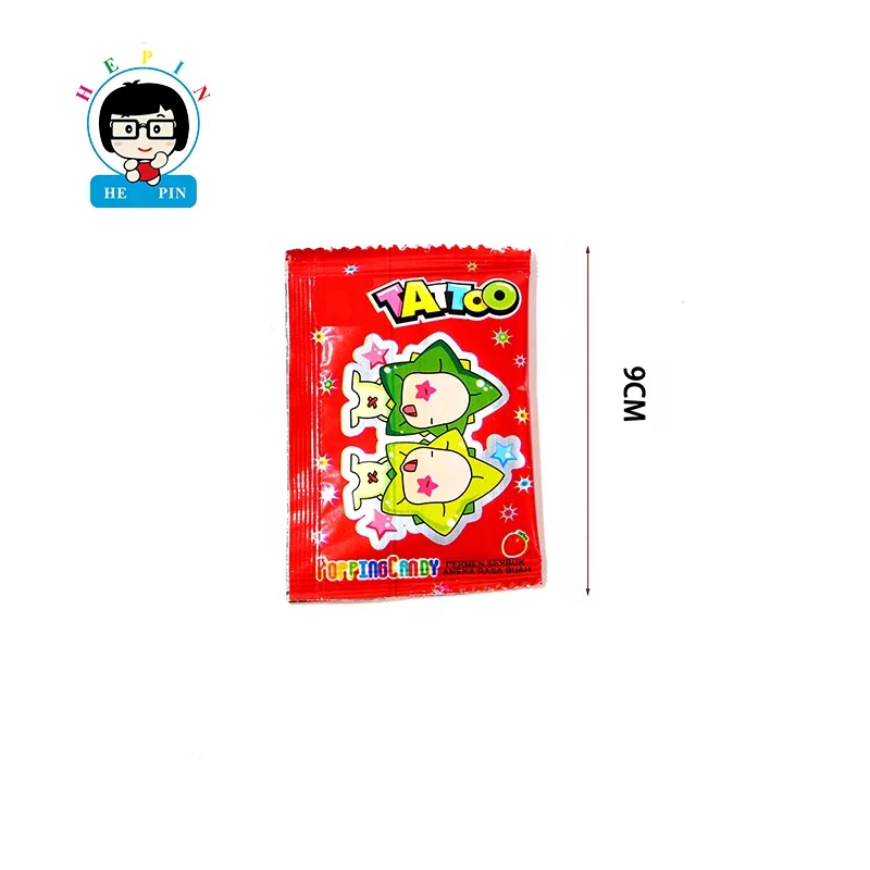 Оптовая продажа фруктовый вкус сладкие Кислые Конфеты смешанные цвета твердые конфеты с татуировкой