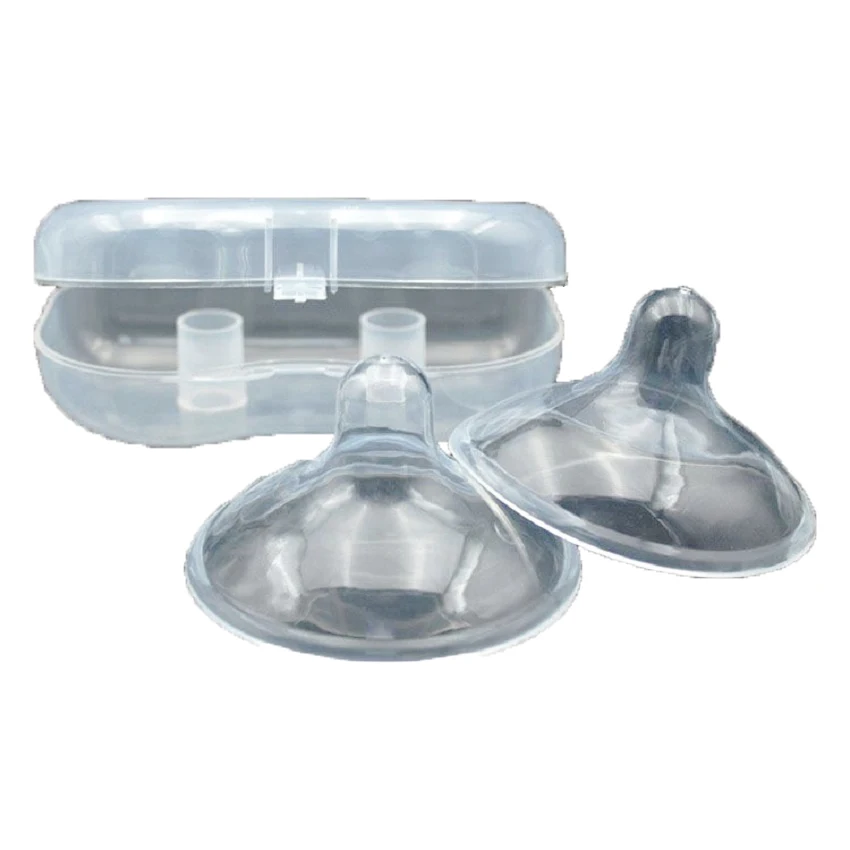 Standard Size Natural Soft Silicone Pacifier Nipple Replacement Infant Baby Feeding Milk Bottle Nipple