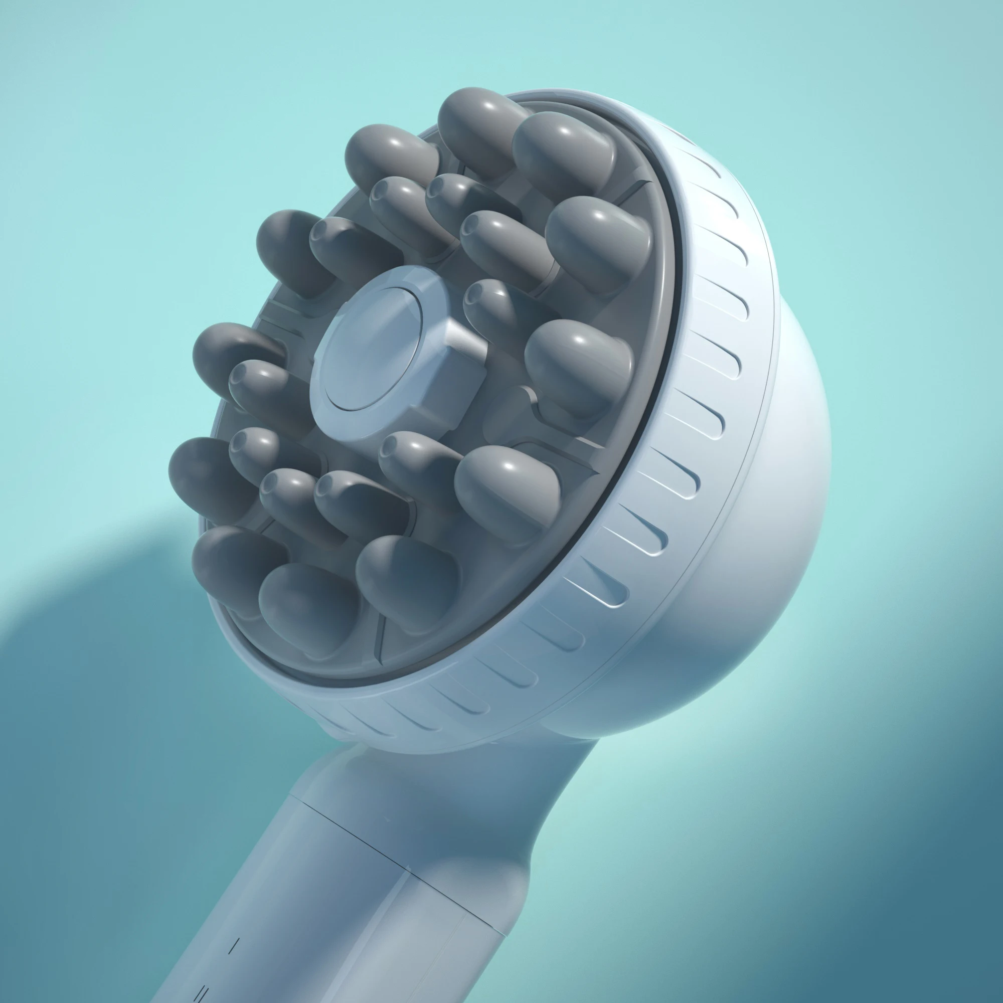 Multi-function Exfoliation Massage Shower Clean Brush Electric Hand Held Body Scrub Brush