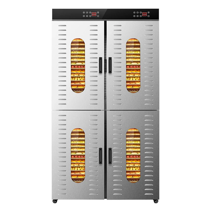 Large Size Clean 80 Trays Mango Processing Dehydration Machine for Small Industries