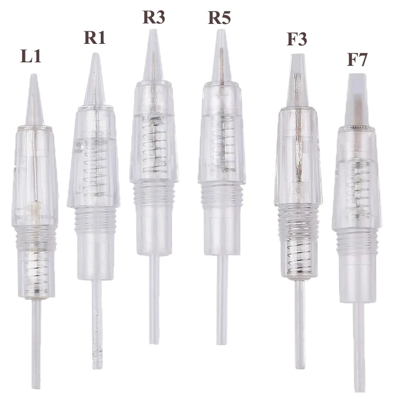 Disposable Small Screw Tattoo Needles Cartridges For Premium Permanent Eyebrow Lips Microblading Makeup
