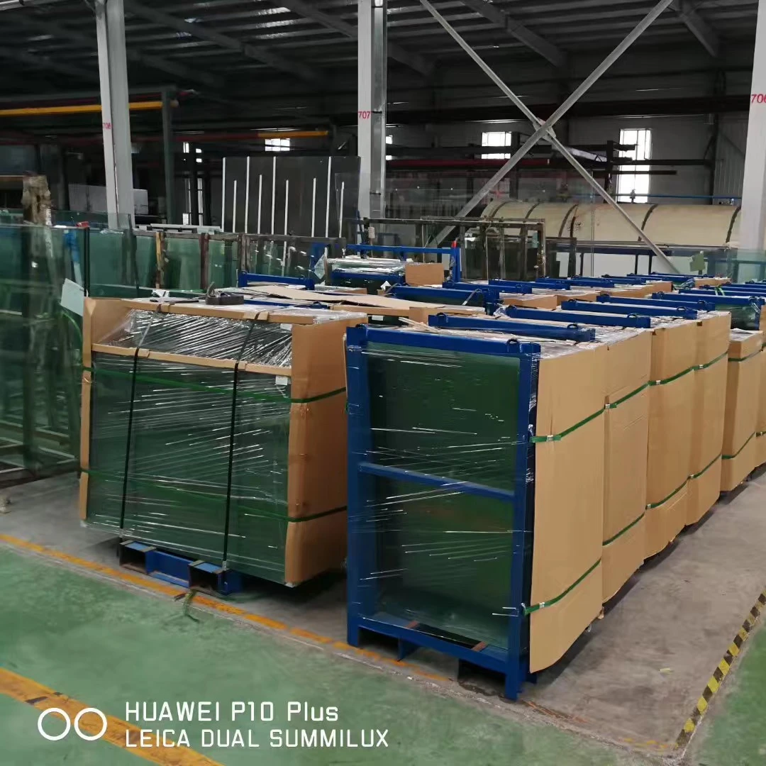 Frameless Clear Flat Curved Toughened Tempered Glass for Shower Enclosure Door Swimming Pool Fence Paddle Court Partition