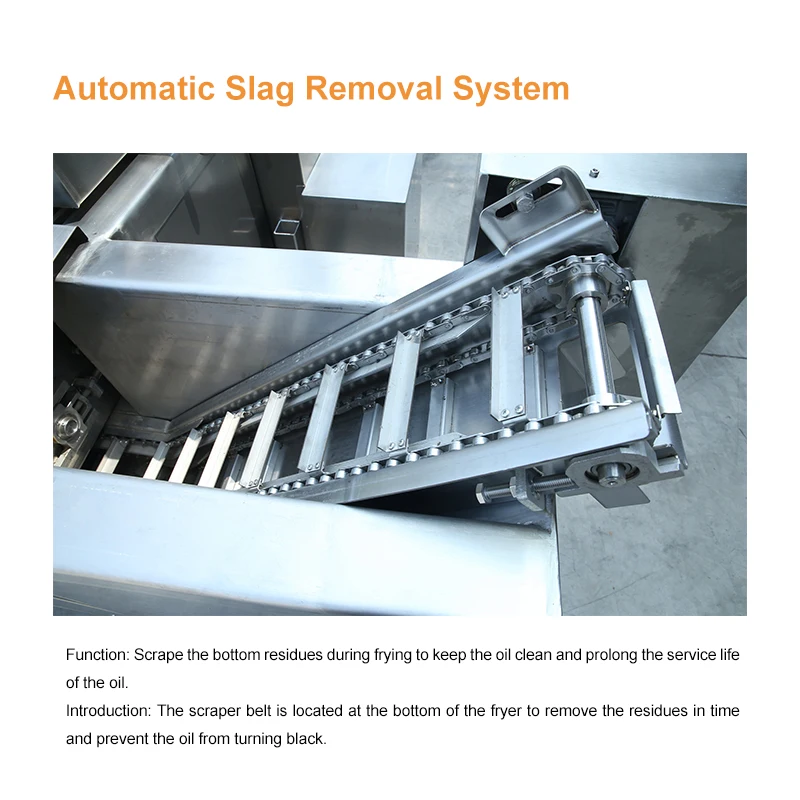 Banana chip fryer, continuous fryer industry