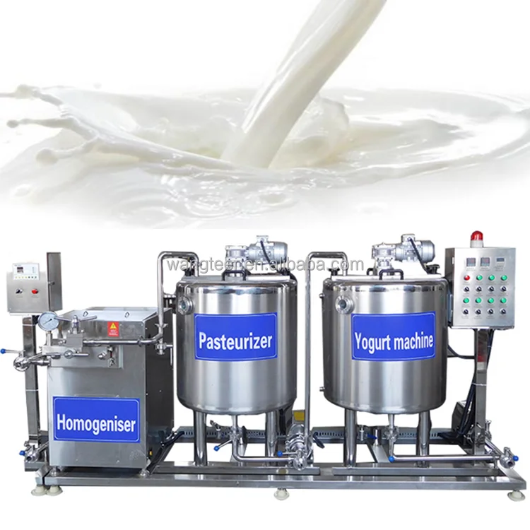 Automatic High pressure 100L 200L 300L 500L 1000L 2000L milk pasteurizer and homogenizer milk homogenizer